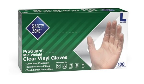 GUANTE DESECHABLE VINIL TSZ
